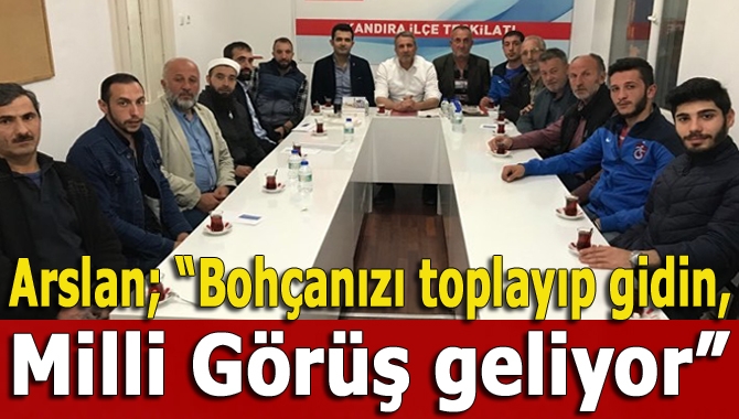 Saadet Partisi Kandıra İlçe Başkanı Ramazan Nural Arslan, “Ey AKP-MHP