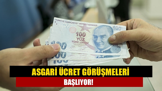 Çalışma ve Sosyal Güvenlik Bakanı Vedat Bilgin, asgari ücret görüşmeleri