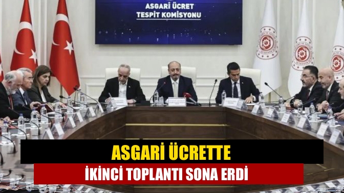 Yeni yılda geçerli olacak asgari ücreti belirlemek için bir araya