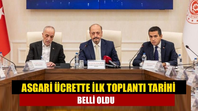 Türk-İş Başkanı Ergün Atalay, Asgari ücret tespit komisyonunun takviminin belli
