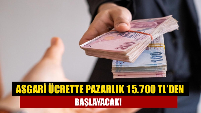 Asgari ücret hiç pazarlık yapılmadan belirlense dahi enflasyon hesabıyla en