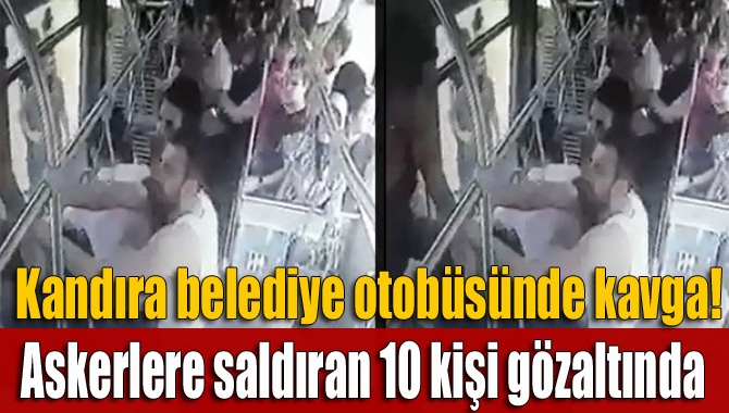 Çarşı izinlerinin ardından otobüsle İzmit’ten Kandıra’daki birliklerine dönen 5 asker,