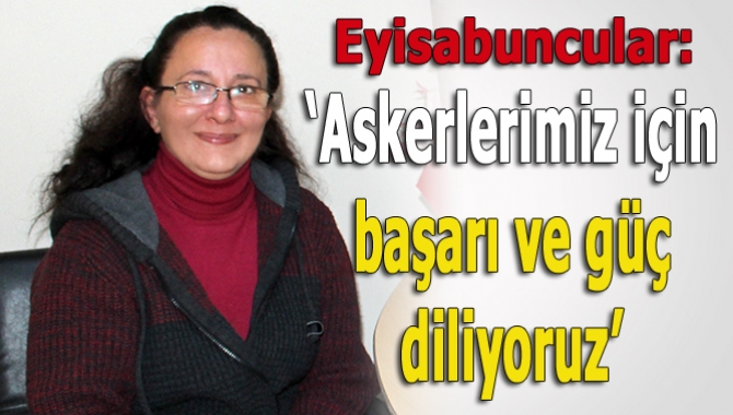 CHP Kandıra İlçe Başkanı Gülay Vurmaz Eyisabuncular, TSK’nın Afrin’de yürüttüğü