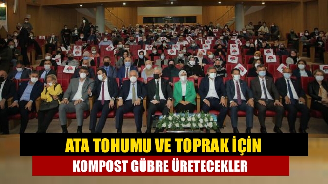 Ata tohumu ve sıfır atık projesini bir araya getiren Topraktan