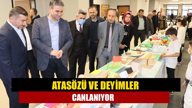Kandıra Zafer İlkokulu öğrencilerinin hazırlamış olduğu “Atasözleri ve Deyimler Canlanıyor”