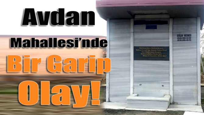 Kandıra’nın Avdan Mahellesi’ne hayır çeşmesi yaptıran 80 yaşındaki Necati Acar,