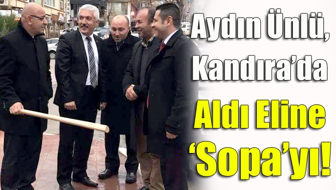 MHP Kocaeli İl Başkanı Aydın Ünlü, Kandıra’da yaptığı ziyaretler esnasında
