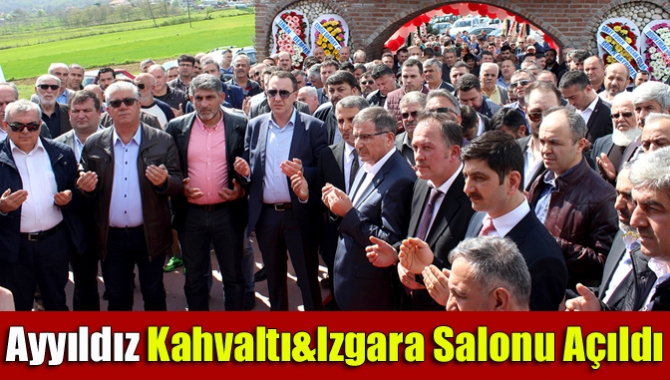 Hem restoran hem de düğün salonu olarak hizmet verecek olan