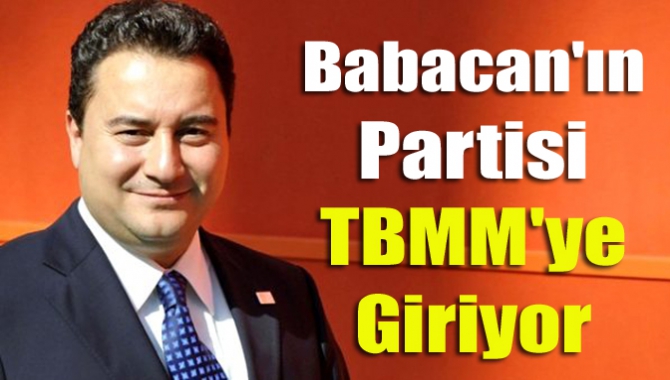 Eski başbakan yardımcısı Ali Babacan’ın partisinin kuruluş tarihi belli oldu.