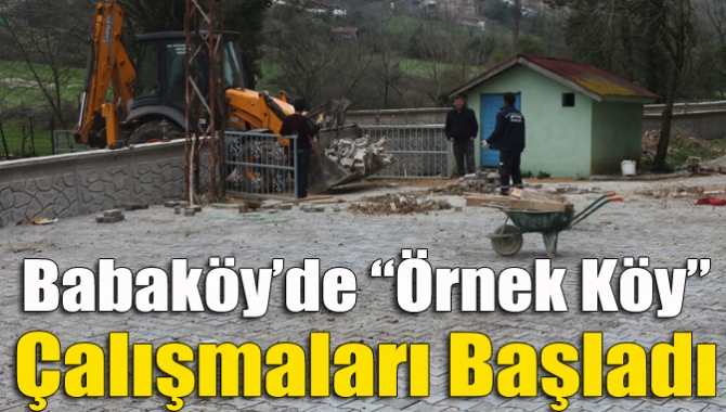 Geçtiğimiz günlerde Esentepe Mahallesi’ne “Örnek Köy Projesi” için kolları sıvayan
