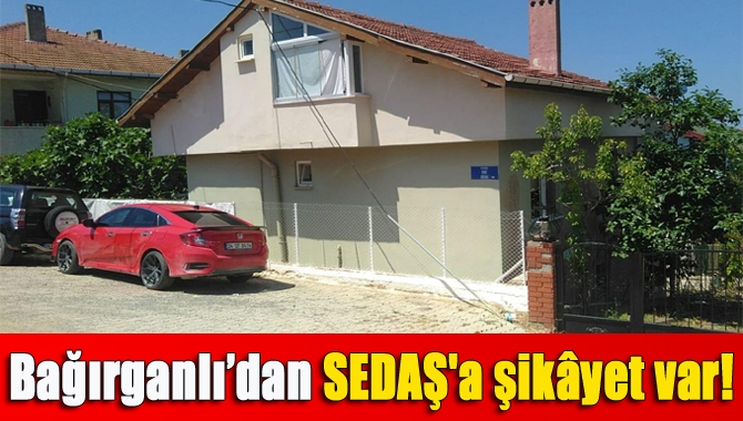 Bağırganlı Mahallesi’nde bir eve çekilen elektrik abone tesisat kablosunun hayati