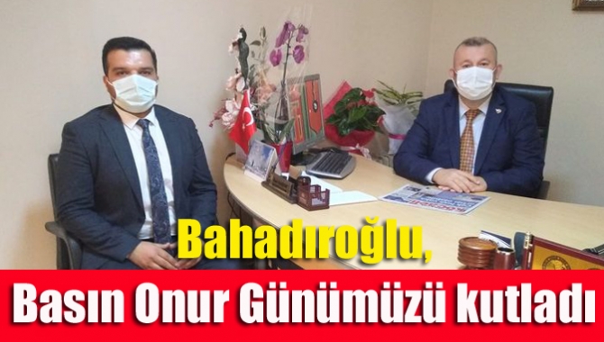 16 Ocak Basın Onur Günü münasebetiyle Kurtyeri Mahalle Muhtarı Hasan