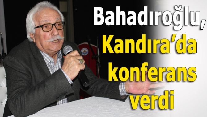 Tarihçi-yazar Yavuz Bahadıroğlu, Kandıra’da düzenlenen “Çanakkale Şehitlerimizi Anıyoruz” programında konferans