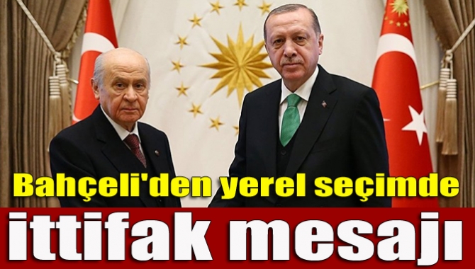 MHP Genel Başkanı Devlet Bahçeli, katıldığı bir programda yaptığı konuşmada
