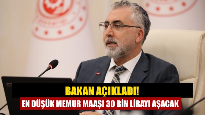 Bakan Işıkhan, bir açıklama yaparak memur ve emeklisinin maaşlarında yılbaşında