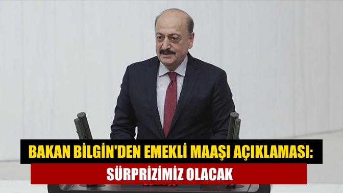 Çalışma ve Sosyal Güvenlik Bakanı Vedat Bilgin "Temmuz ayında bir