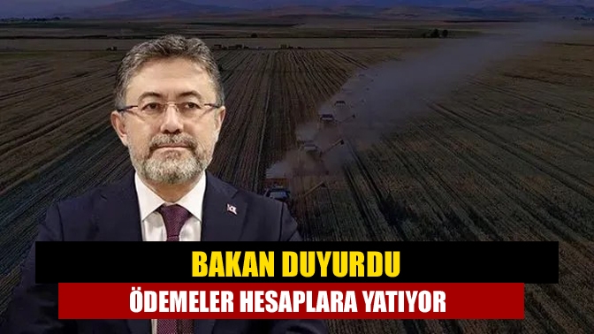 Tarım ve Orman Bakanı İbrahim Yumaklı, 8 milyar 998 milyon