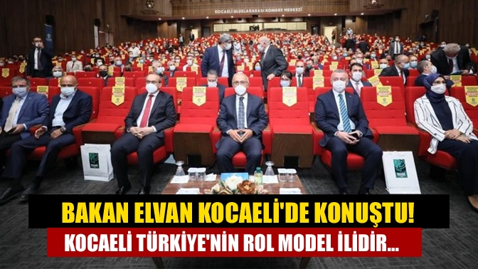 Kocaeli’de iş dünyası ile bir araya gelen Hazine ve Maliye