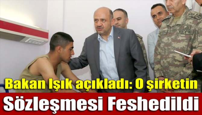 Milli Savunma Bakanı Işık, Manisa 1. Piyade Er Eğitim Tugay