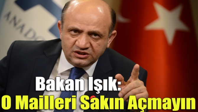 Bilim, Sanayi ve Teknoloji Bakanı Fikri Işık, siber saldırılara ilişkin