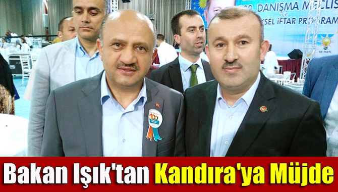 AK Parti İl teşkilatının geleneksel iftar programınında konuşan Bakan Işık