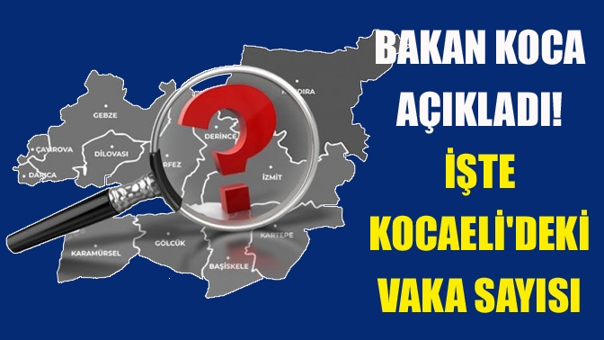 Sağlık Bakanı Fahrettin Koca, Türkiye'nin 8-14 Mayıs arasındaki illere göre