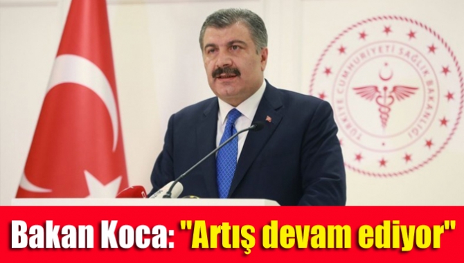Ülkemizde koronavirüs kaynaklı hasta ve vefat sayısı düne göre arttı.