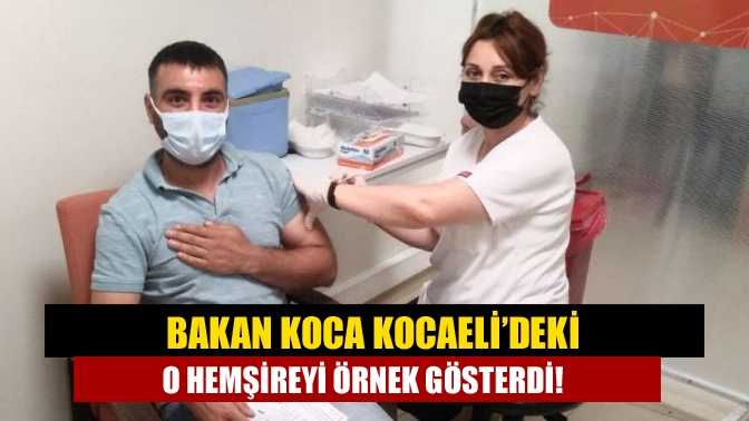 Sağlık Bakanı Fahrettin Koca, sosyal medya hesabından yaptığı paylaşımda Kocaeli’deki