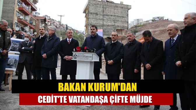 Cedit Kentsel Dönüşüm Projesi kapsamında yıkılan mahallede 489 binadan kalan