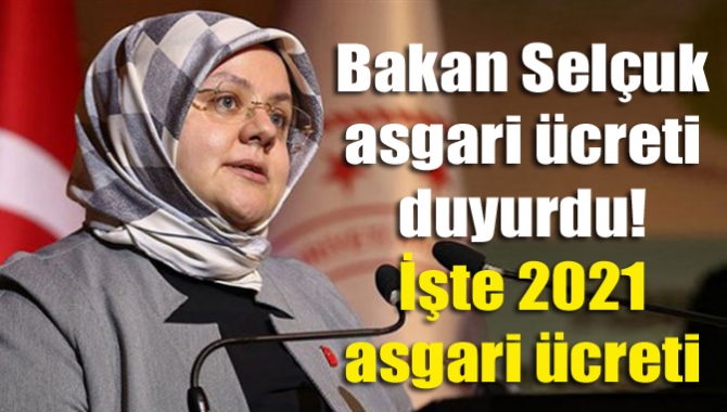 Milyonlarca işçinin merakla beklediği asgari ücret miktarı belli oldu. Bakan