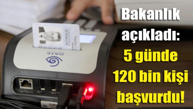 İçişleri Bakanlığı, 5 günde 120 bin 695 kişinin sürücü belgesindeki