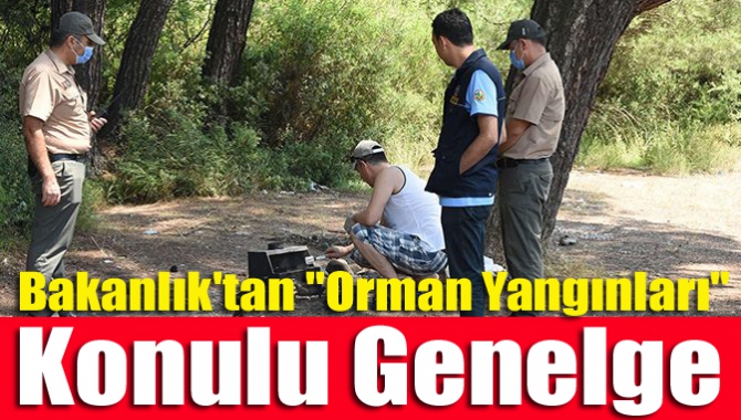 İçişleri Bakanlığı, 81 il valiliğine "Orman Yangınları" konulu genelge gönderdi.