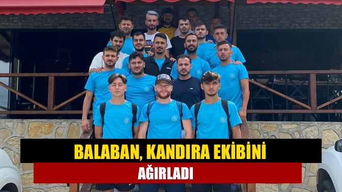 Yeni sezon çalışmalarını başlayan Kandıra Gençlerbirliği, iş insanı Musa Balaban'a
