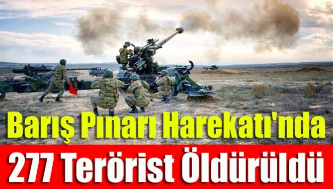 Milli Savunma Bakanlığı, Barış Pınarı Harekatı'nın başından itibaren etkisiz hale