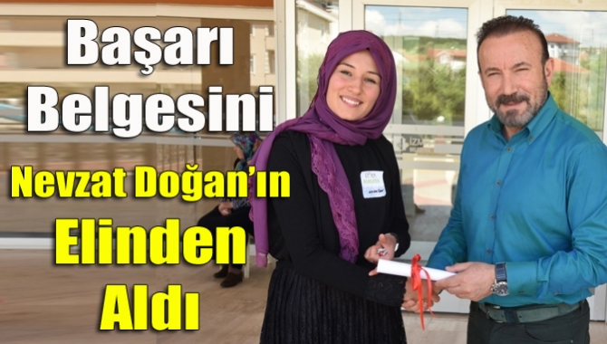 İzmit Alikahya’da katılmış olduğu Ahşap Boyama  ve El İşleri