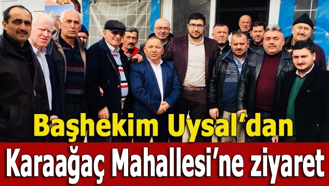 M. Kazım Dinç Kandıra Devlet Hastanesi Başhekimi Dr. Bülent Uysal,