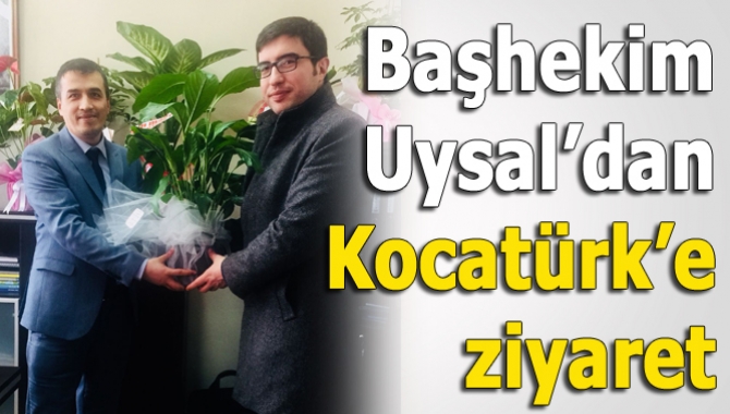 M. Kazım Dinç Kandıra Devlet Hastanesi Başhekimi Dr. Bülent Uysal,