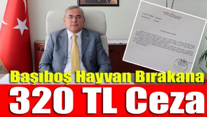 Kandıra Kaymakamlığı bölgede başıboş dolaşan ineklerin sahiplerine ceza kesileceğini duyurdu.