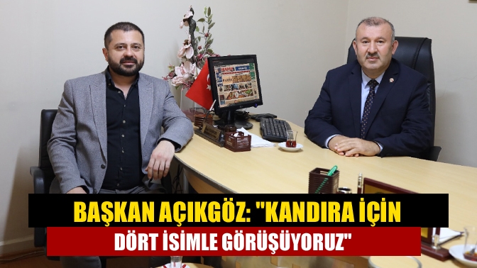 CHP Kandıra İlçe Başkanı Serkan Açıkgöz, yaptığı açıklamada, "31 Mart