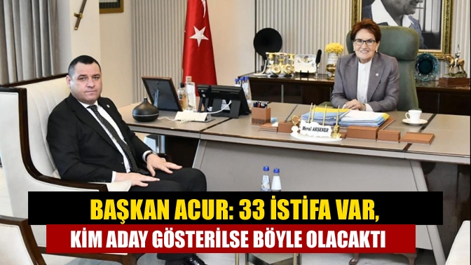 İyi Parti İl Başkanı Nusret Acur, Körfez adayı olarak Azmi
