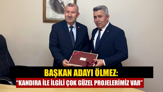 AK Parti Kandıra Belediye Başkan adayı Erol Ölmez, AK Parti