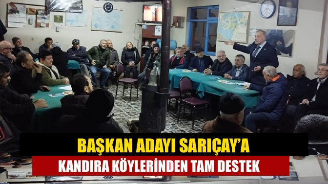 Yusufça ve Tatarlar Mahallesi’ni ziyaret eden İYİ Parti Kandıra Belediye