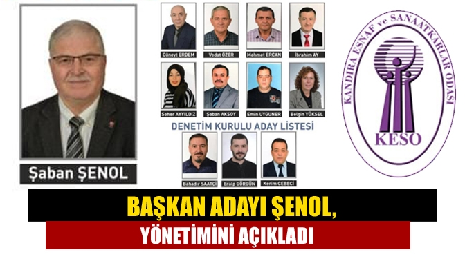 Kandıra Esnaf ve Sanatkârlar Odası Başkanı Şaban Şenol, kongreye sayılı