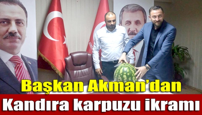 BBP Kandıra İlçe Başkanı Kemal Akman, il teşkilatına Kandıra’nın lezzetiyle