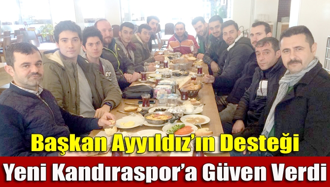 Kandıra MHP İlçe Başkanının desteğiyle tekrar moral ve motivasyon kazanan