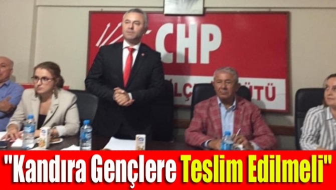 CHP Kandıra İlçe Başkanı Volkan Bulgurcu, partilerinin daha başarılı olması