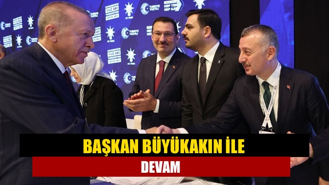 AK Parti Genel Başkanı Recep Tayyip Erdoğan’ın güven tazelediği 4’üncü