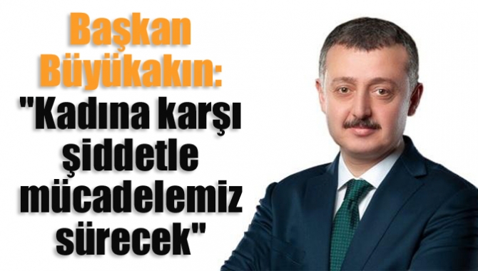 Kocaeli Büyükşehir Belediye Başkanı Doç. Dr. Tahir Büyükakın 8 Mart