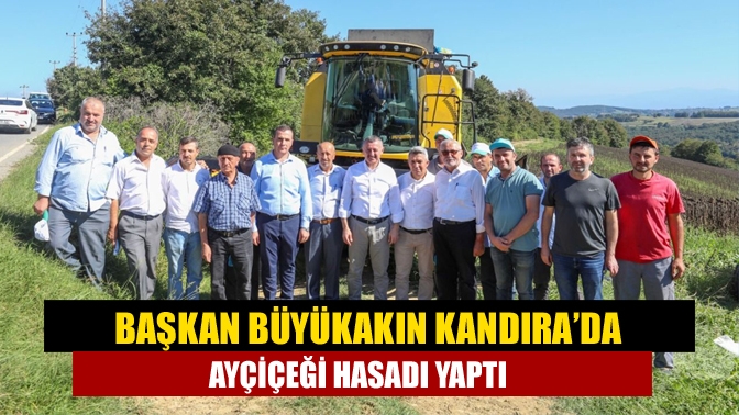Büyükşehir’in gübre desteği verdiği çiftçilerin hasat mesaisi devam ediyor. Başkan