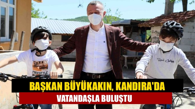 Kandıra’da gerçekleştirdiği ziyaretler sonrası bir açıklama yapan Büyükakın, “Kılavuz Gençlik